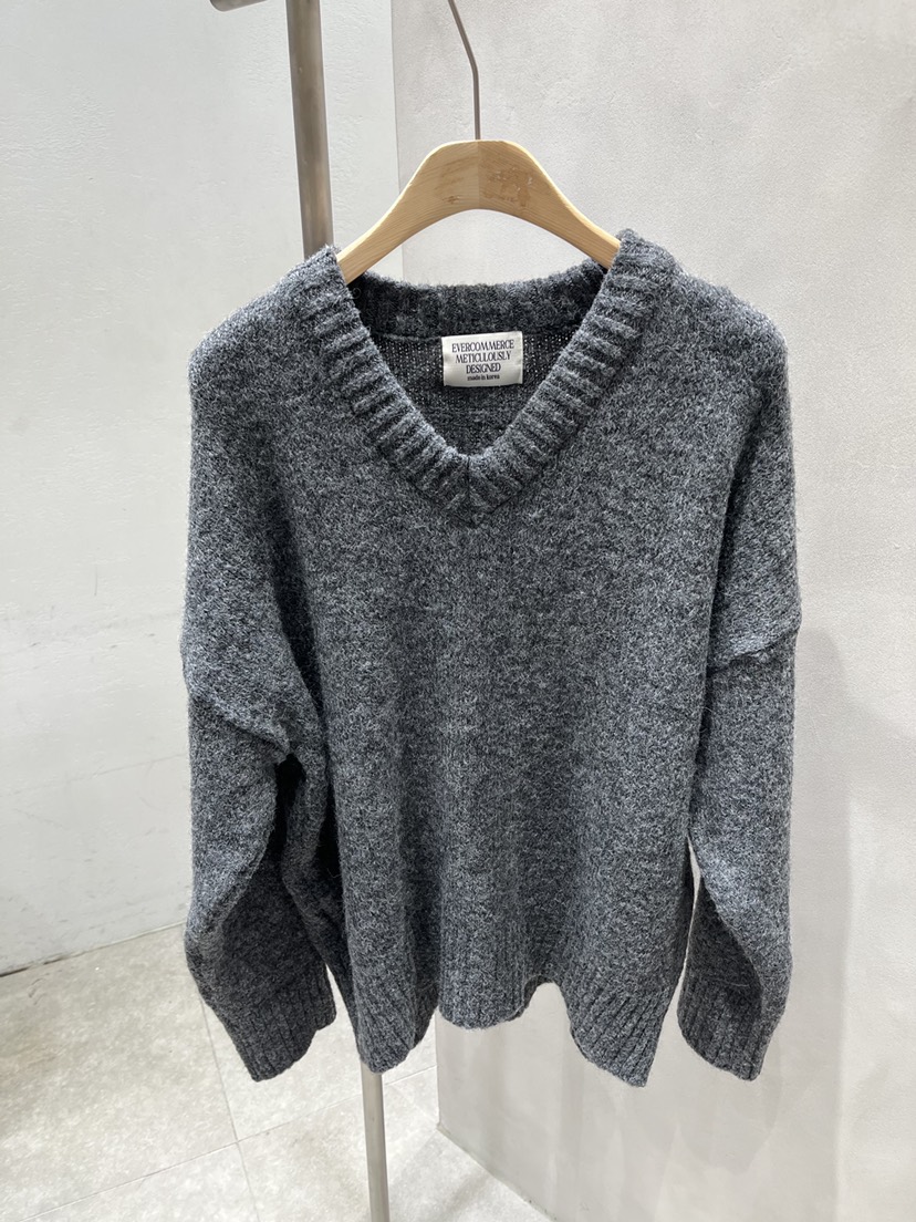 EVERCOMMERCE METICULOUSLY DESIGNED韓國直郵㊣女士新款時尚針織衫羊毛EVERCOMMERCE針織衫圖色7