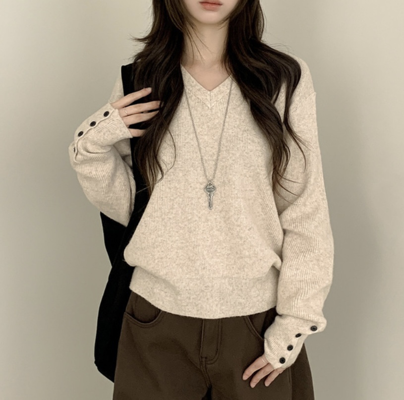 EVERCOMMERCE METICULOUSLY DESIGNED韓國直郵㊣女士新款25秋冬針織衫EVERCOMMERCE針織衫