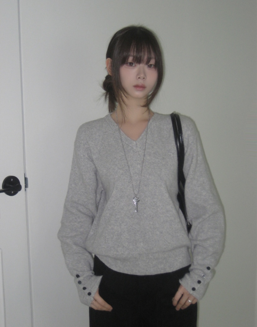 EVERCOMMERCE METICULOUSLY DESIGNED韓國直郵㊣女士新款25秋冬針織衫EVERCOMMERCE針織衫