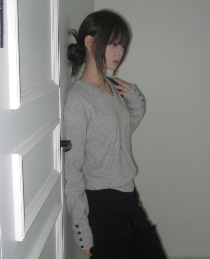 EVERCOMMERCE METICULOUSLY DESIGNED韓國直郵㊣女士新款25秋冬針織衫EVERCOMMERCE針織衫