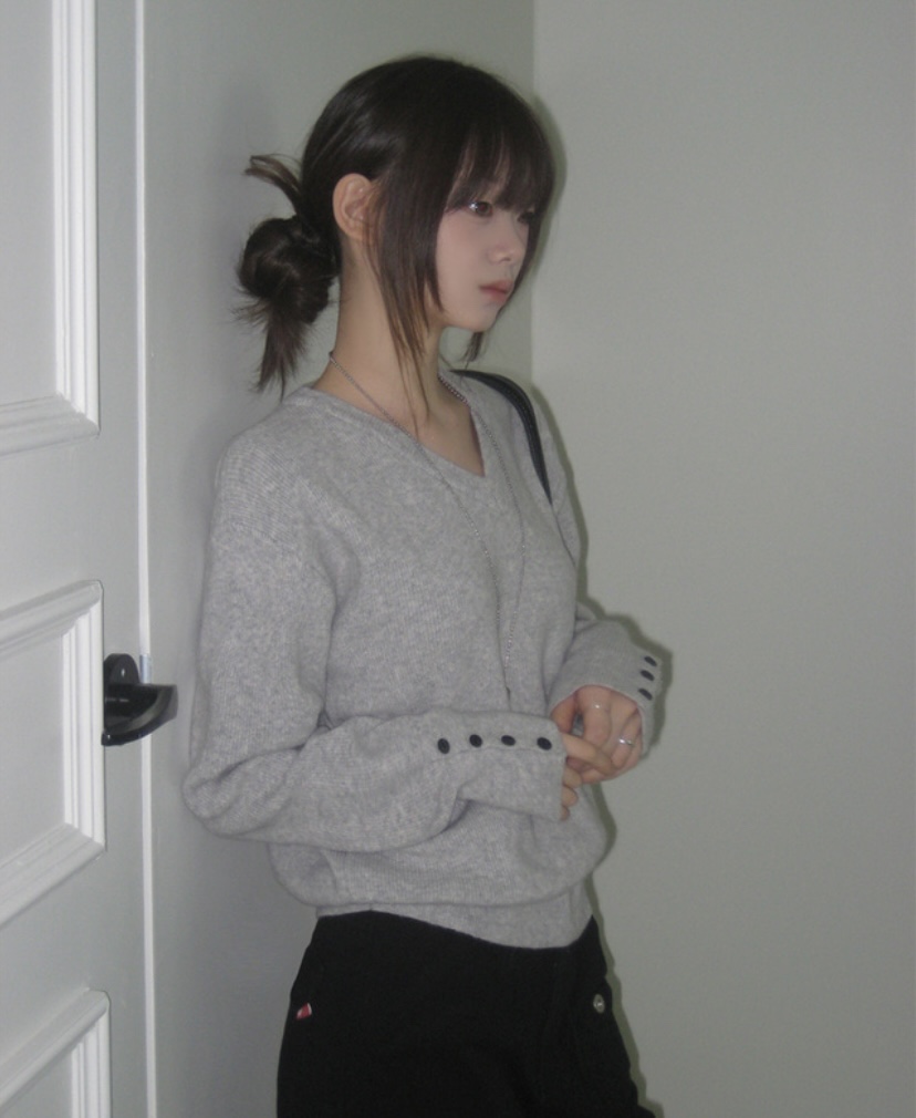 EVERCOMMERCE METICULOUSLY DESIGNED韓國直郵㊣女士新款25秋冬針織衫EVERCOMMERCE針織衫