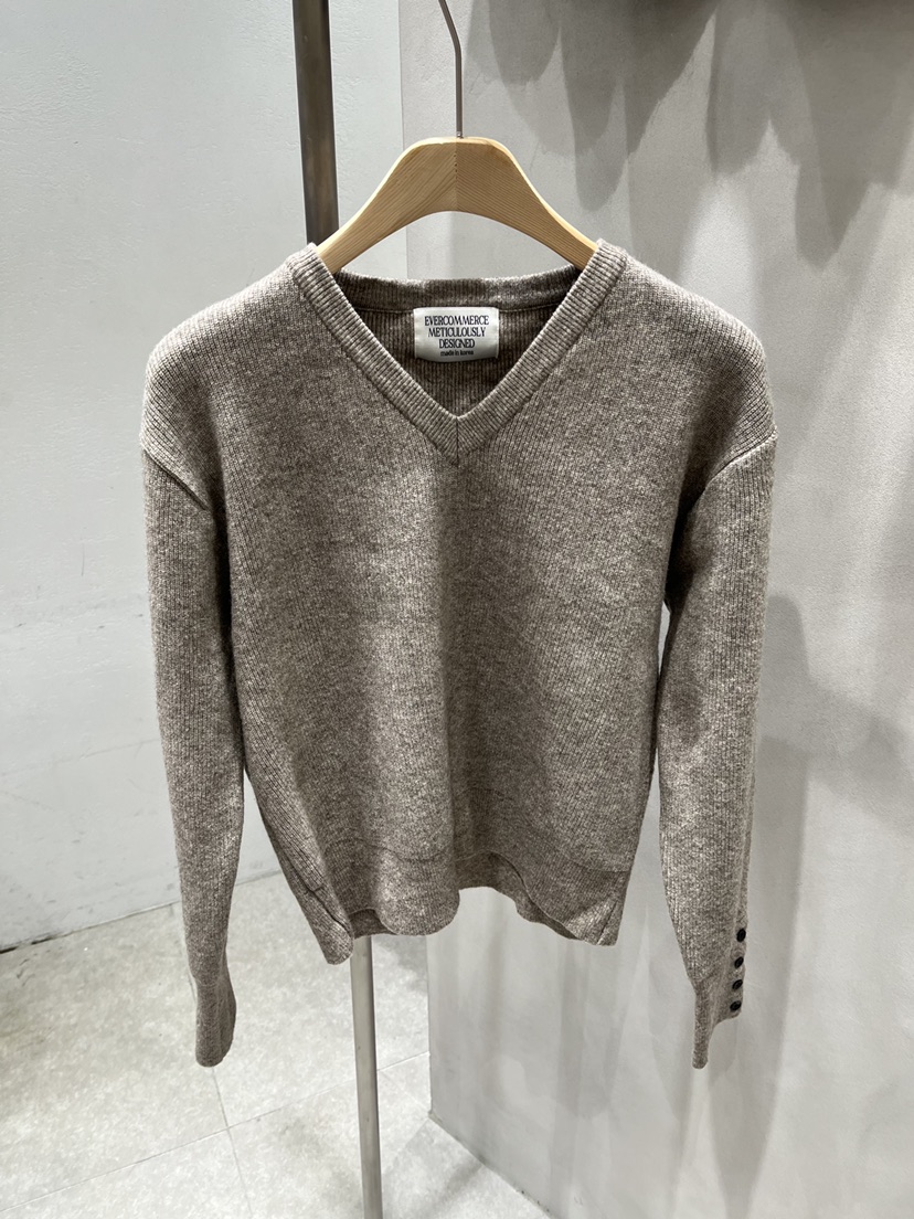 EVERCOMMERCE METICULOUSLY DESIGNED韓國直郵㊣女士新款25秋冬針織衫EVERCOMMERCE針織衫圖色2