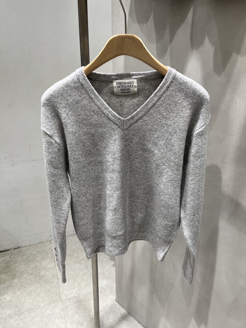 EVERCOMMERCE METICULOUSLY DESIGNED韓國直郵㊣女士新款25秋冬針織衫EVERCOMMERCE針織衫圖色3