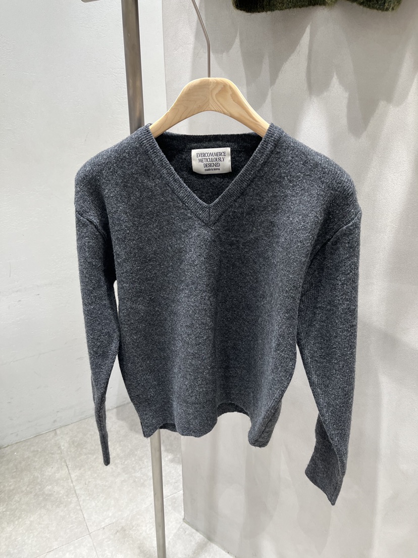 EVERCOMMERCE METICULOUSLY DESIGNED韓國直郵㊣女士新款25秋冬針織衫EVERCOMMERCE針織衫圖色4