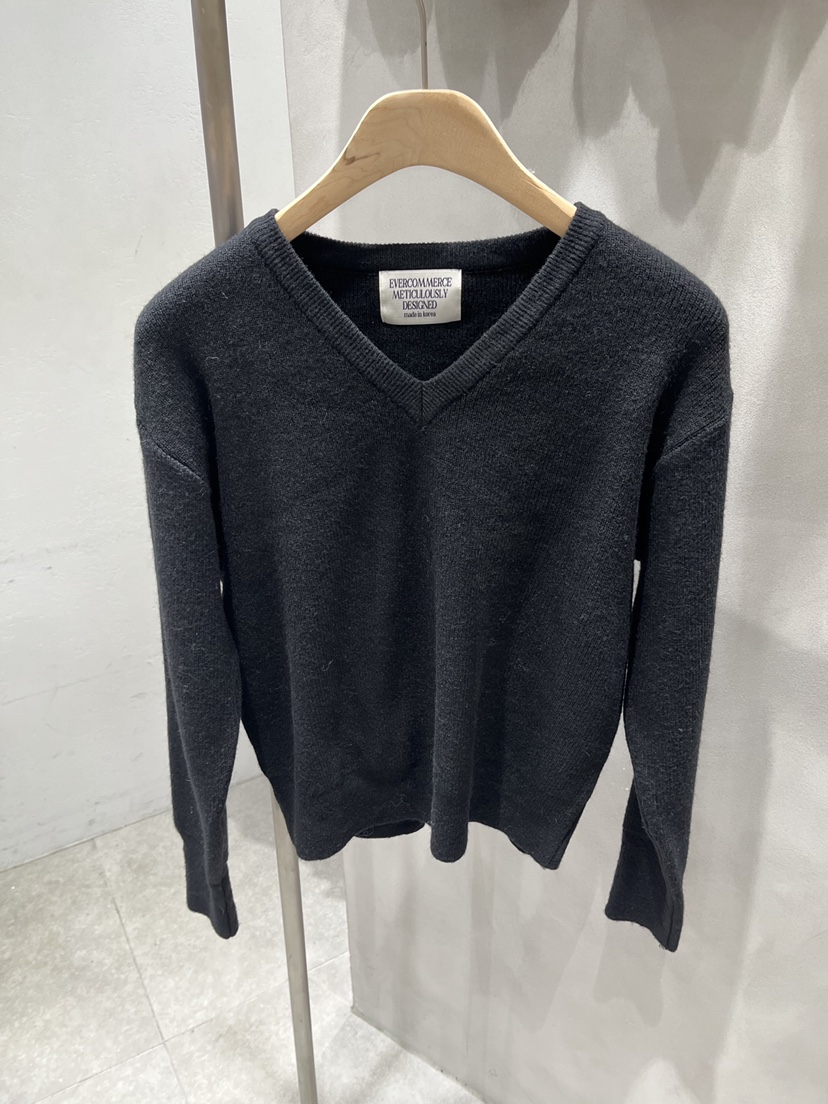 EVERCOMMERCE METICULOUSLY DESIGNED韓國直郵㊣女士新款25秋冬針織衫EVERCOMMERCE針織衫圖色5