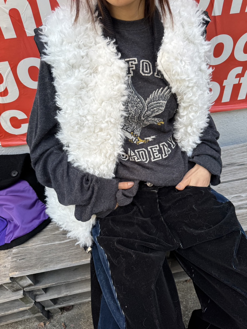 FRANC—L東大門㊣代購女士新款熱賣休閑人氣真品長袖T恤華夫格FRANC長袖T恤