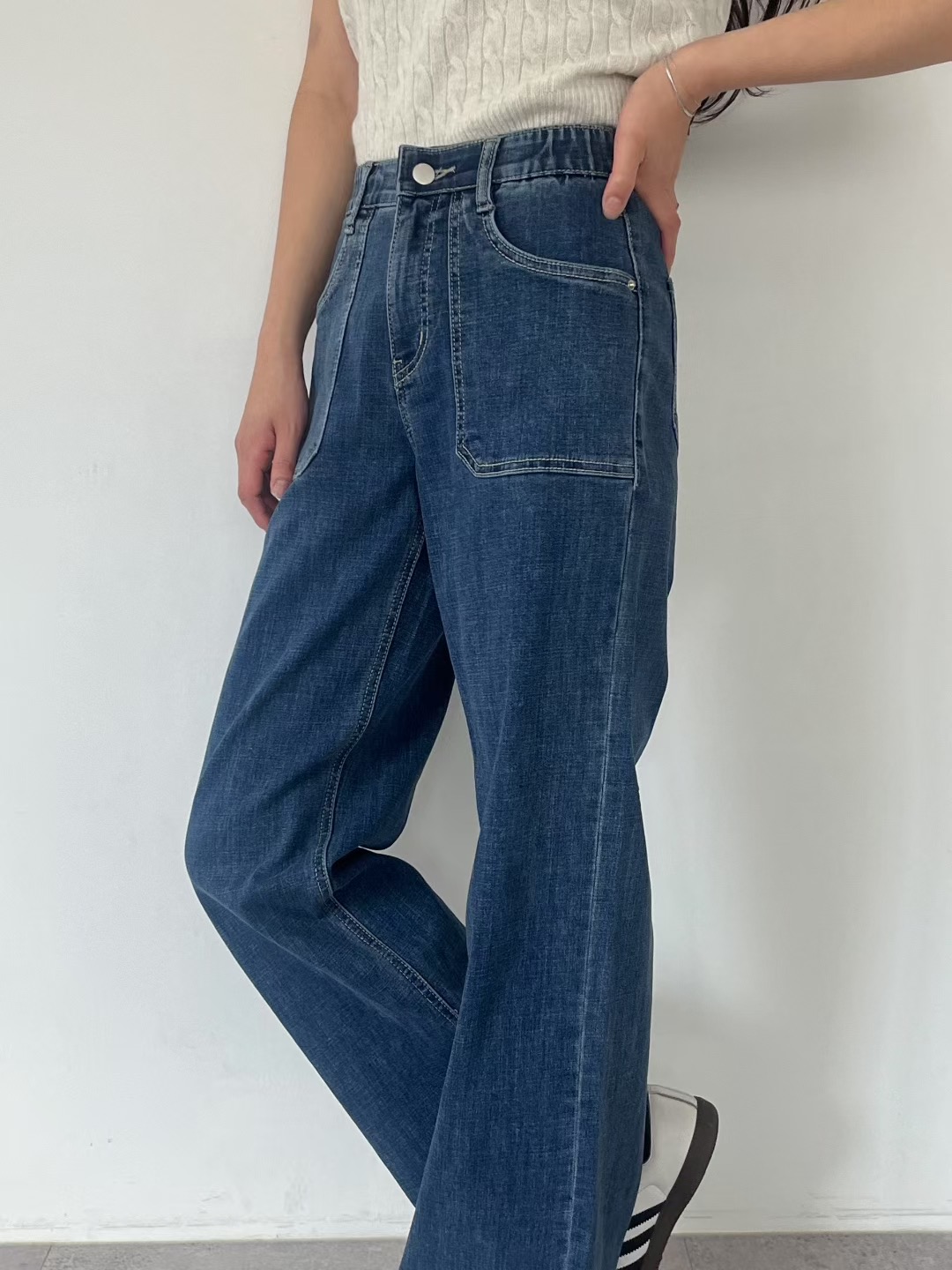 UB 40韓國直郵㊣女裝新品職業熱賣真品休閑人氣推薦牛仔褲UB 40牛仔褲