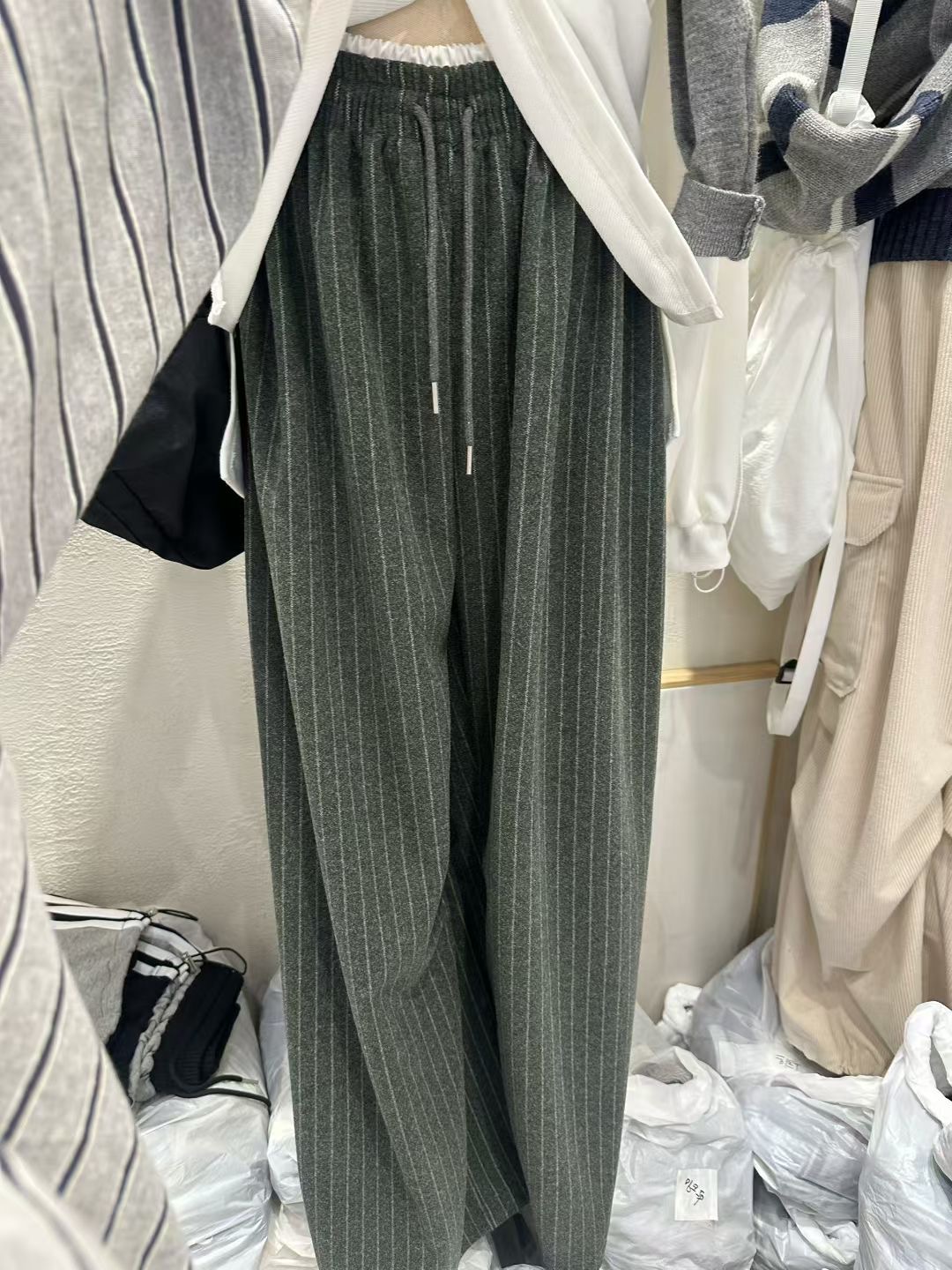 BLACK LADY韓國代購㊣女裝新款休閑真品時尚熱賣職業休閑褲BLACK LADY休閑褲圖色2