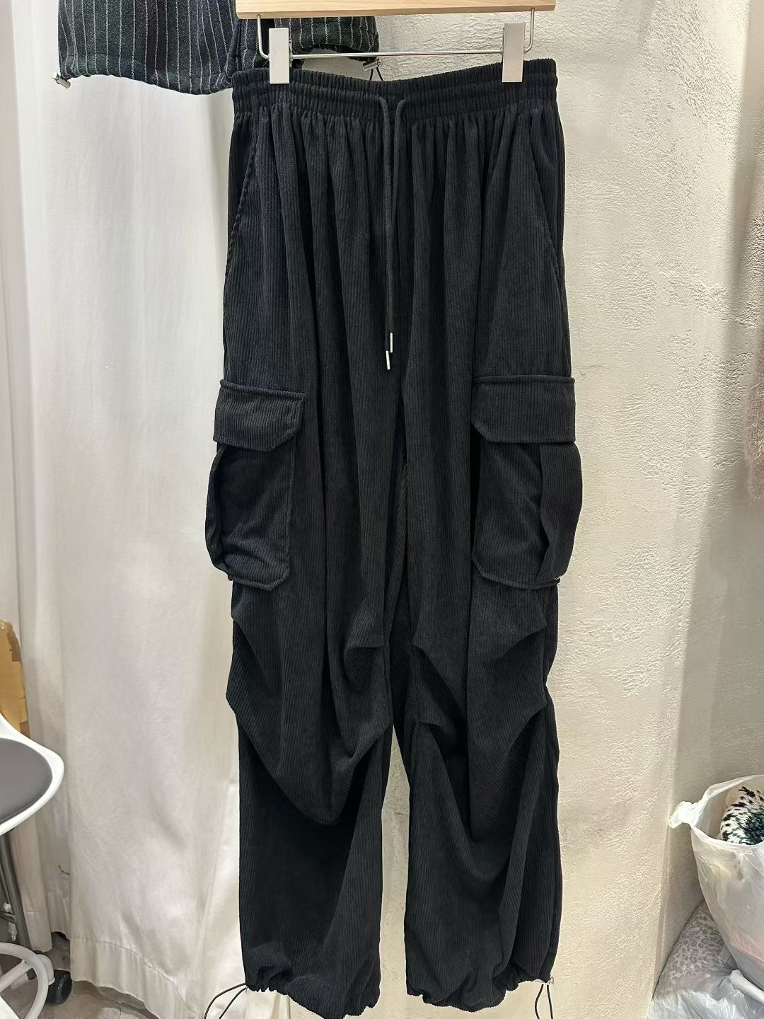 BLACK LADY韓國代購㊣女士新品真品熱賣時尚休閑人氣休閑褲BLACK LADY休閑褲圖色1