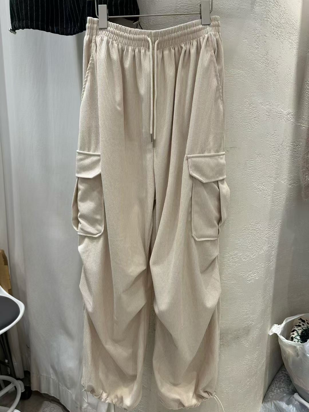 BLACK LADY韓國代購㊣女士新品真品熱賣時尚休閑人氣休閑褲BLACK LADY休閑褲圖色2