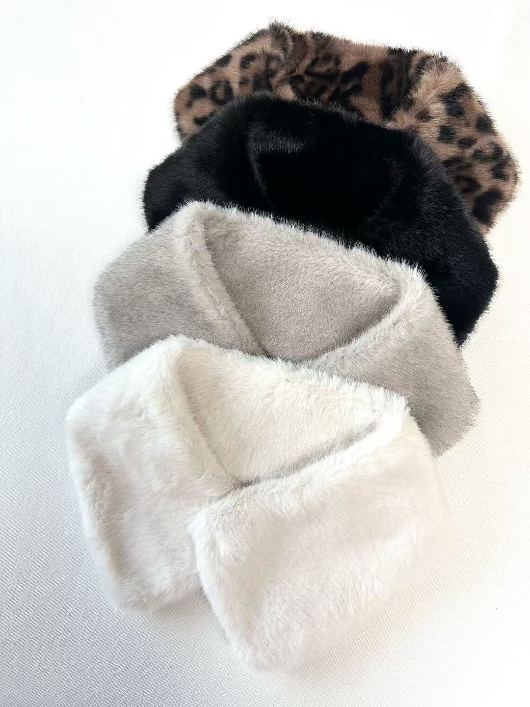 BLACK LADY韓國直郵㊣女士新款時尚真品休閑熱賣25秋冬圍巾披肩BLACK LADY圍巾/披肩圖色2上二色