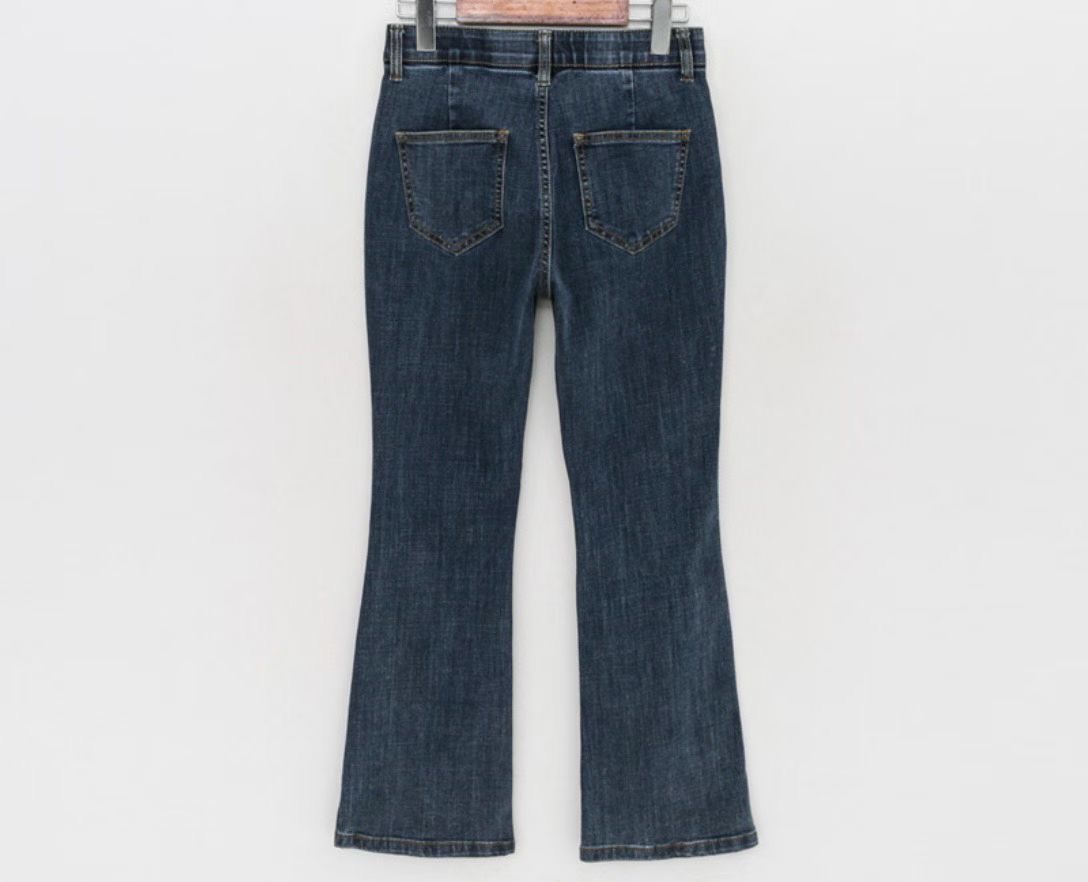 UB 40韓國代購㊣女裝新品真品職業推薦時尚人氣牛仔褲拉絨UB 40牛仔褲