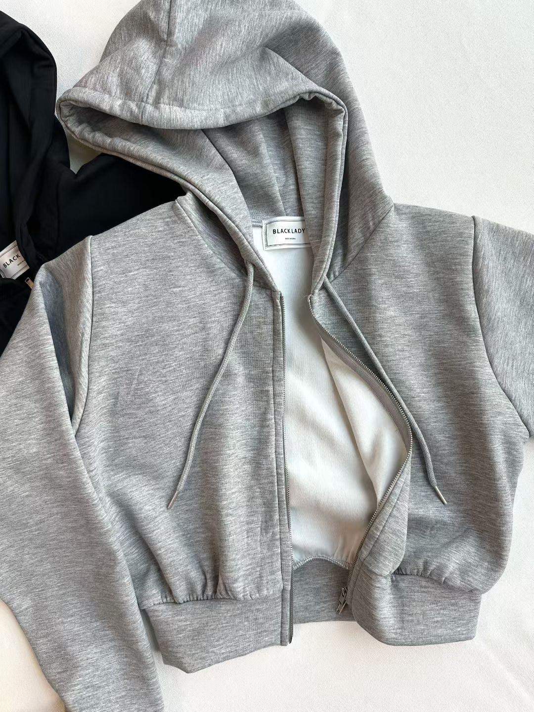 BLACK LADY東大門㊣實拍女士新款休閑時尚熱賣人氣25秋冬夾克BLACK LADY夾克圖色2