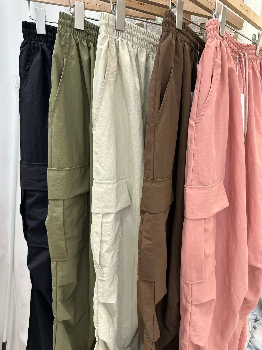 BLACK LADY東大門㊣直郵女士新品職業25秋冬熱賣人氣休閑褲BLACK LADY休閑褲
