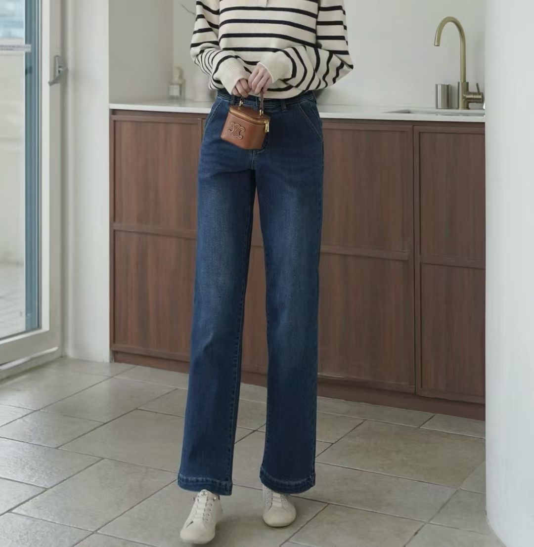 UB 40東大門㊣實拍女士新品推薦熱賣休閑職業真品25秋冬牛仔褲UB 40牛仔褲