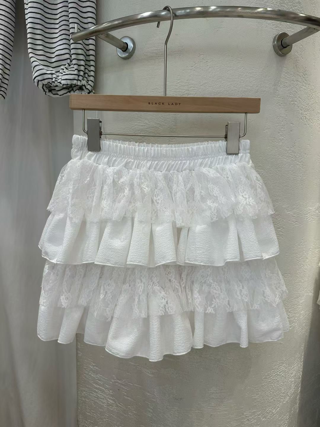 BLACK LADY東大門㊣直郵女裝新款熱賣人氣休閑時尚真品短裙BLACK LADY短裙圖色1