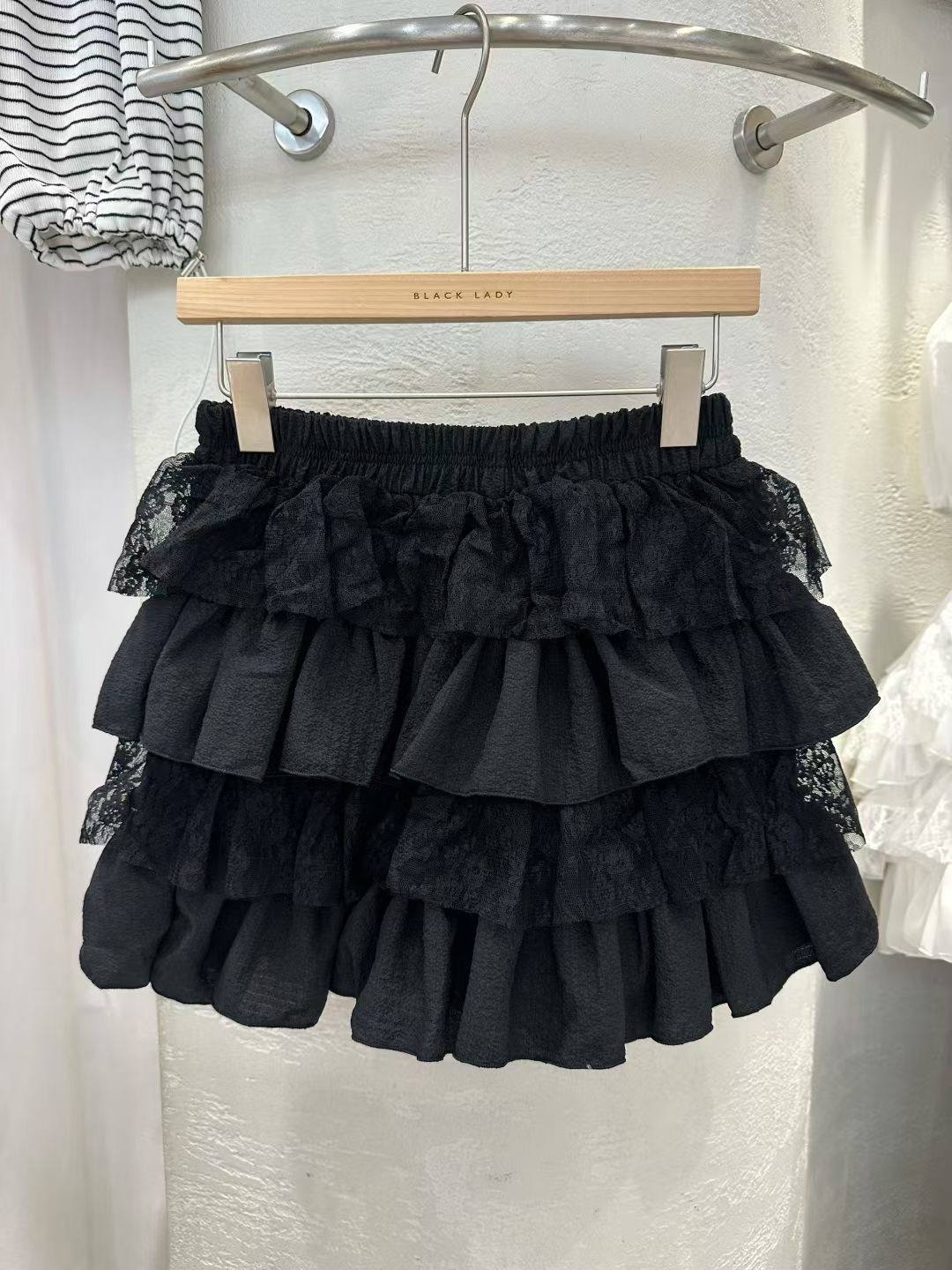 BLACK LADY東大門㊣直郵女裝新款熱賣人氣休閑時尚真品短裙BLACK LADY短裙圖色2