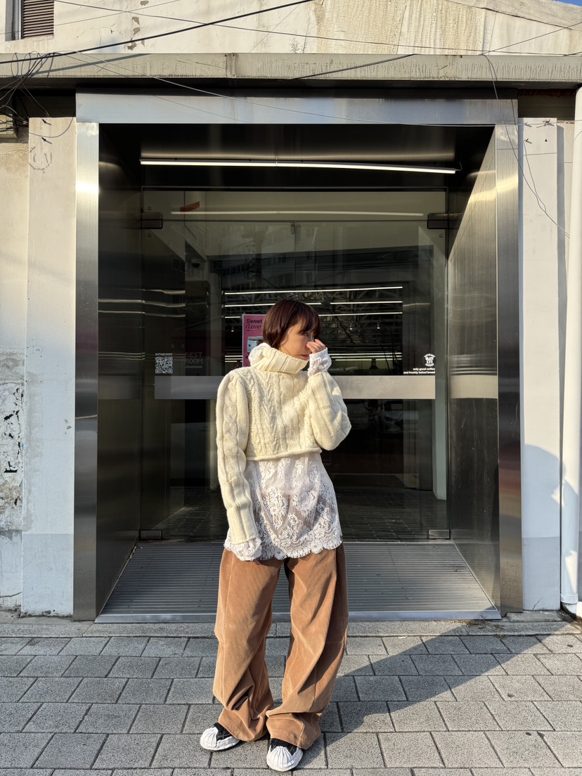 FRANC—L韓國直郵㊣女士新款時尚人氣職業25秋冬襯衫蕾絲衫FRANC襯衫/蕾絲衫