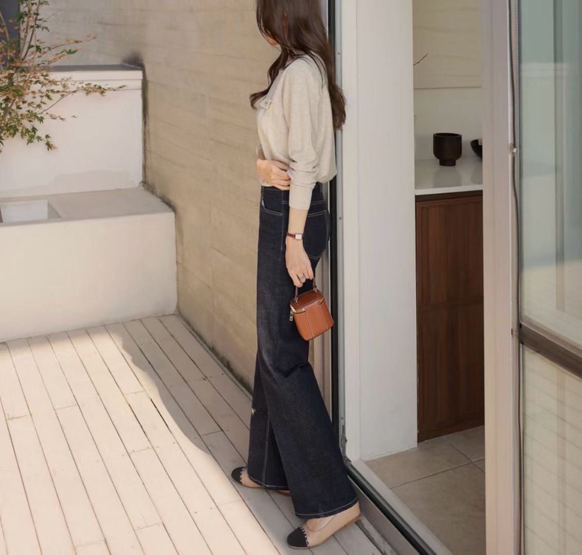 UB 40東大門㊣實拍女士新品職業熱賣人氣休閑推薦牛仔褲拉絨UB 40牛仔褲