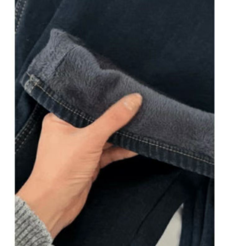 UB 40東大門㊣實拍女裝新品休閑人氣熱賣時尚真品牛仔褲加絨UB 40牛仔褲