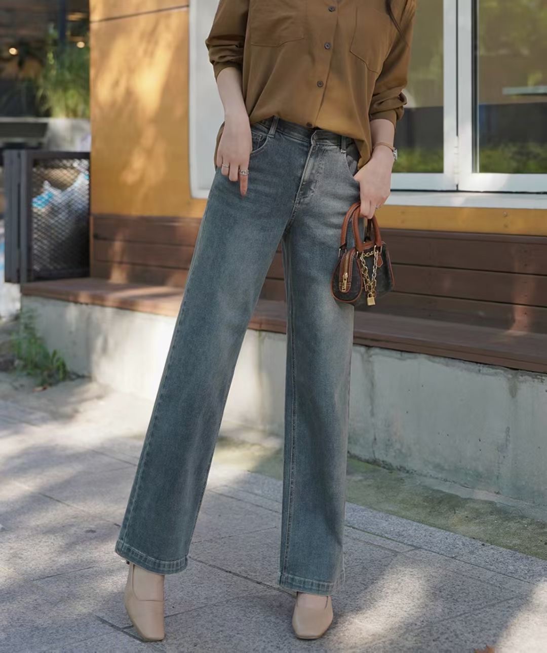 UB 40東大門㊣直郵女士新品時尚真品職業休閑人氣熱賣牛仔褲UB 40牛仔褲