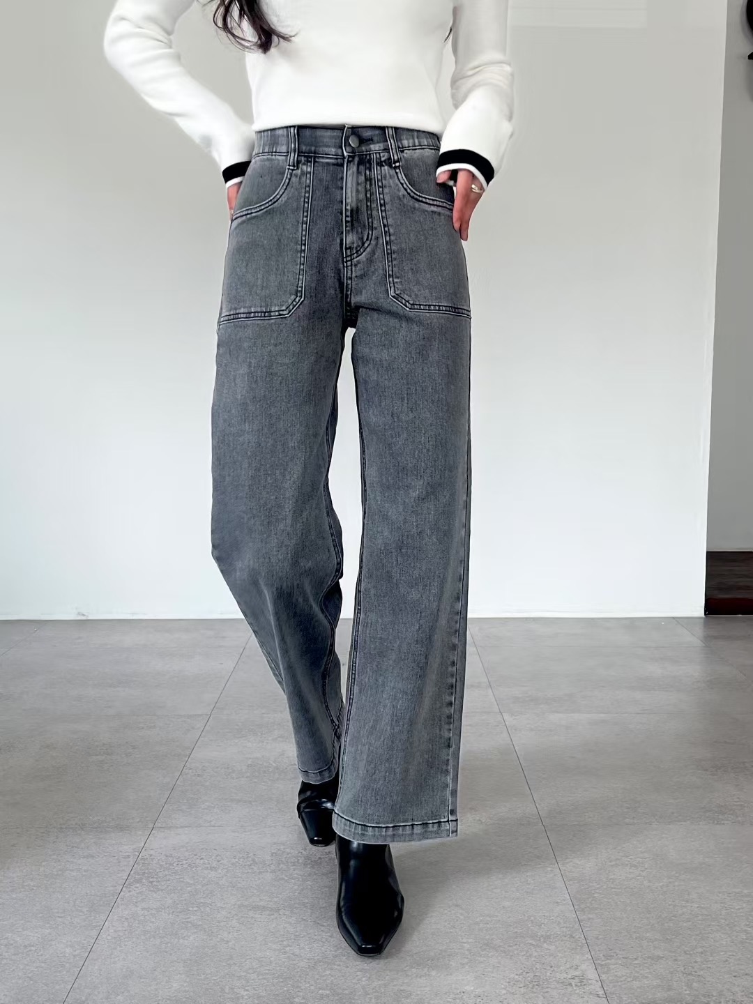 UB 40東大門㊣直郵女士新品職業時尚人氣休閑熱賣真品牛仔褲UB 40牛仔褲