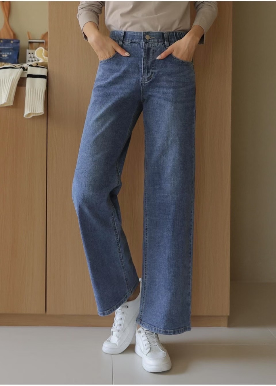 UB 40韓國直郵㊣女士新款真品休閑25秋冬推薦人氣熱賣牛仔褲UB 40牛仔褲