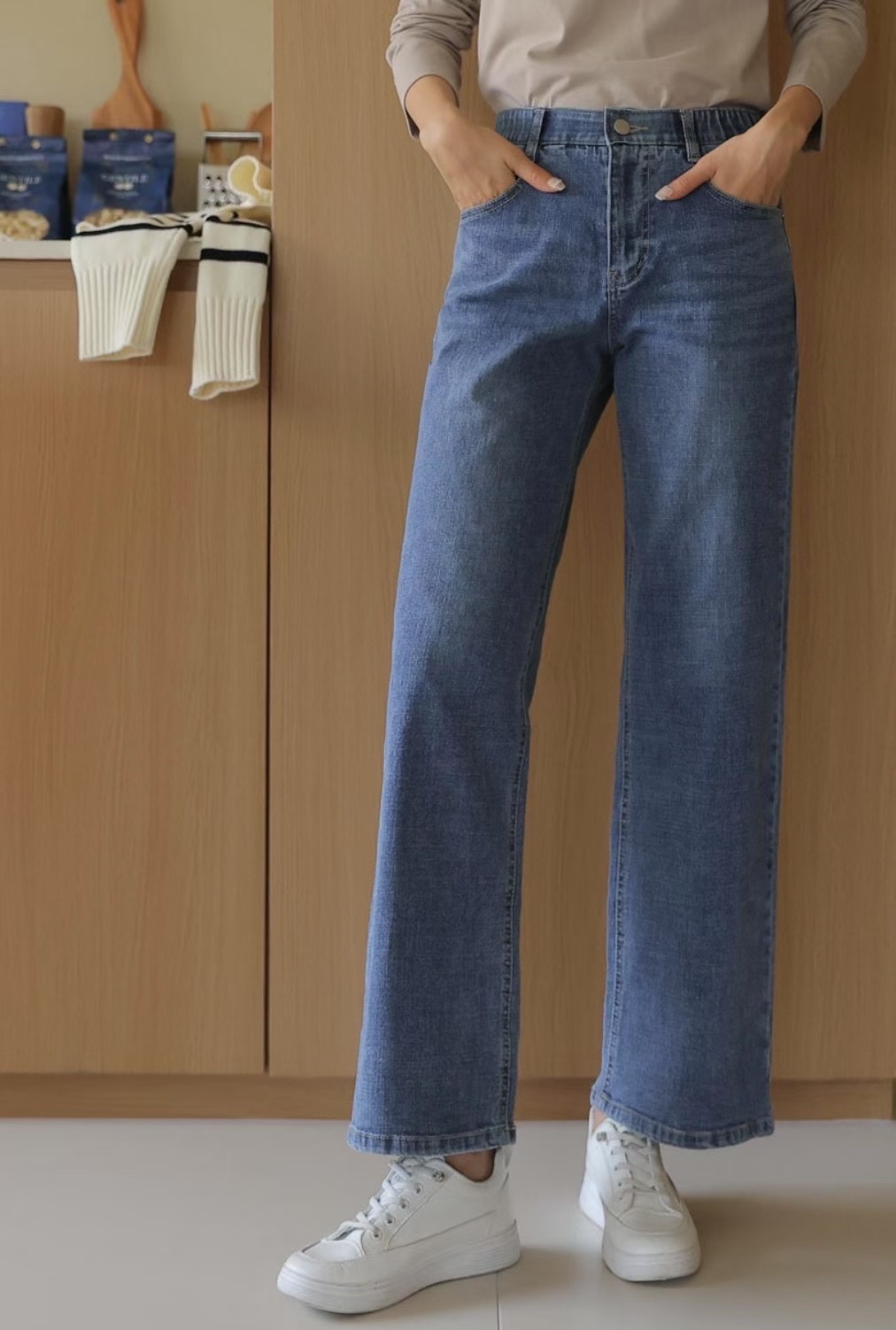 UB 40韓國直郵㊣女士新款真品休閑25秋冬推薦人氣熱賣牛仔褲UB 40牛仔褲