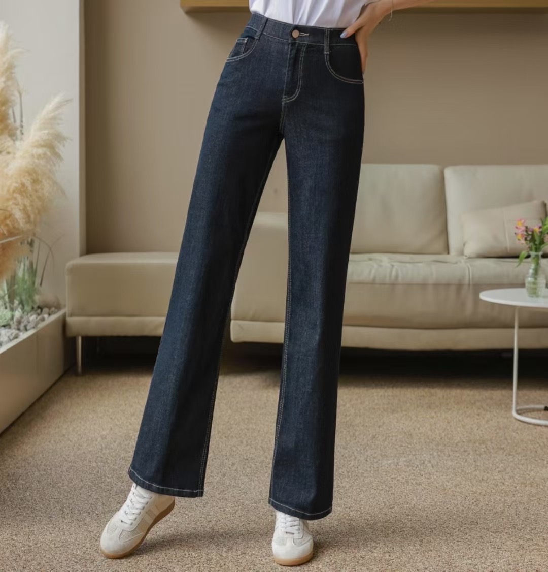 UB 40東大門㊣直郵女士新款熱賣真品休閑人氣25秋冬牛仔褲UB 40牛仔褲圖色1