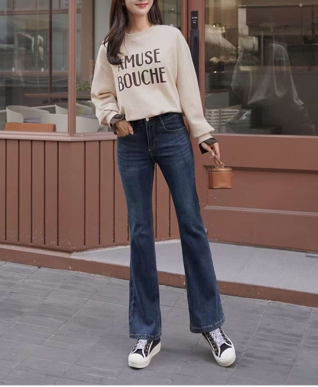 UB 40東大門㊣代購女士新款熱賣職業人氣推薦休閑25秋冬牛仔褲UB 40牛仔褲