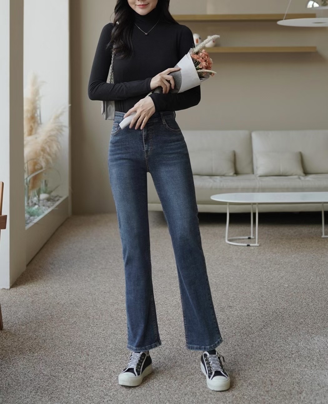 UB 40東大門㊣直郵女裝新品熱賣人氣時尚25秋冬休閑牛仔褲UB 40牛仔褲