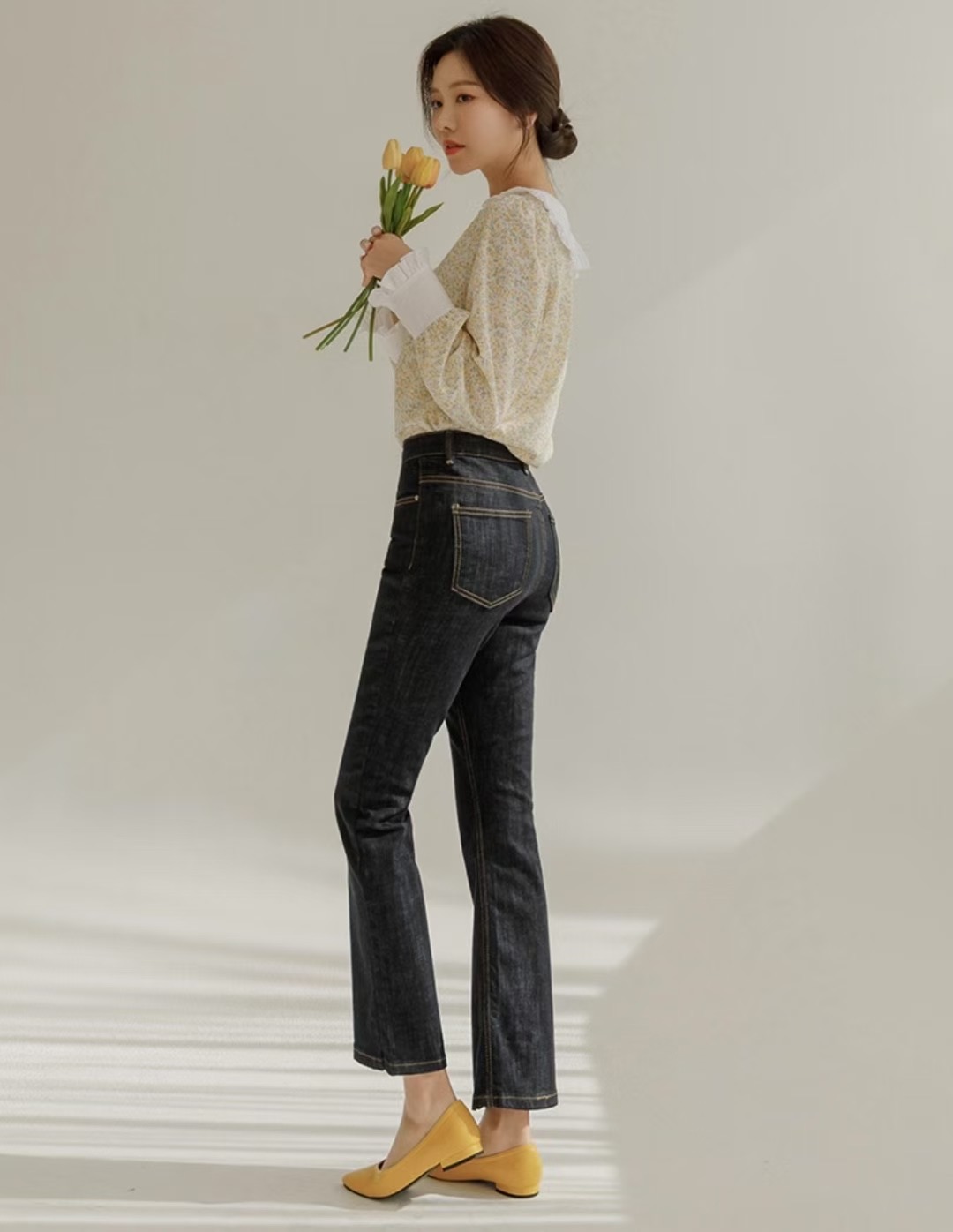 UB 40東大門㊣實拍女裝新品真品25秋冬人氣時尚熱賣牛仔褲UB 40牛仔褲