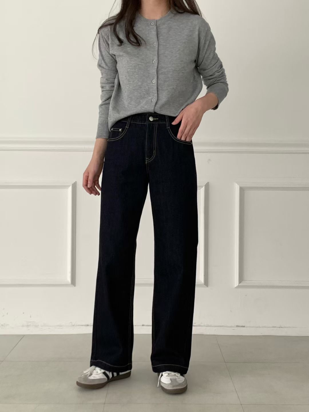 UB 40韓國直郵㊣女裝新款休閑職業熱賣真品推薦人氣牛仔褲UB 40牛仔褲