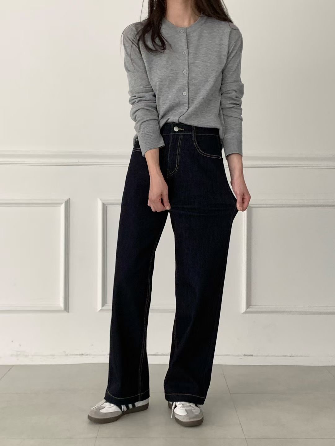 UB 40韓國直郵㊣女裝新款休閑職業熱賣真品推薦人氣牛仔褲UB 40牛仔褲