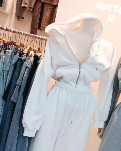 BUTTON 12韓國直郵㊣女士新款熱賣休閑25秋冬推薦真品衛衣BUTTON 12衛衣圖色1白色