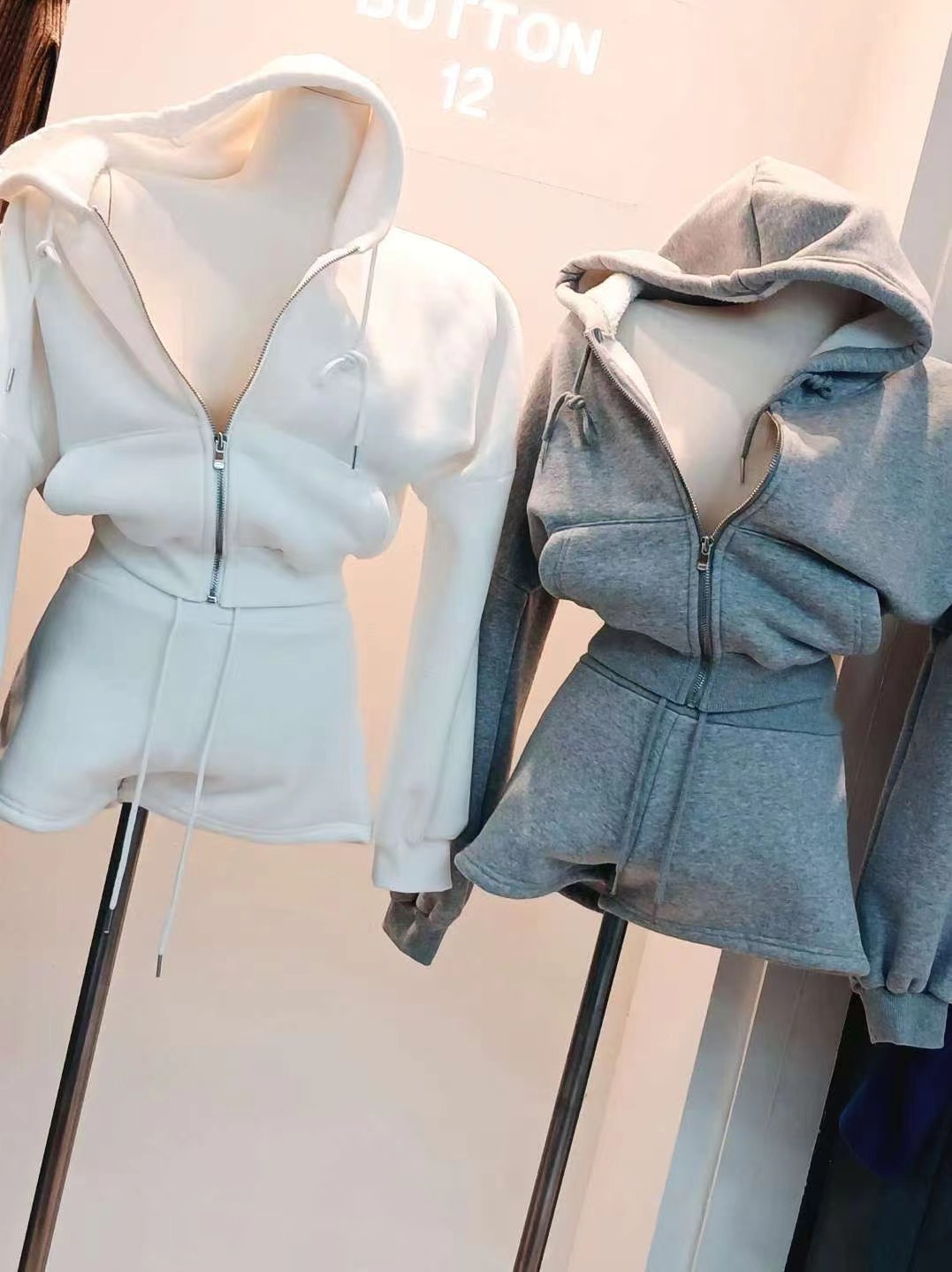 BUTTON 12韓國直郵㊣女士新品真品時尚25秋冬職業熱賣短褲BUTTON 12短褲