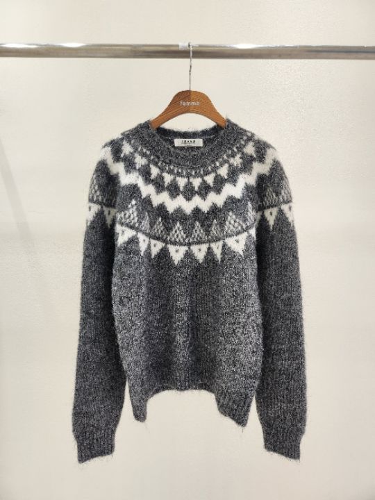 FEMME東大門㊣直郵女裝新款推薦人氣熱賣時尚休閑25秋冬毛衣FEMME毛衣圖色2