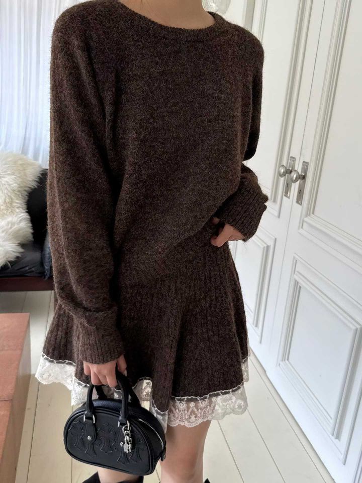 FEMME東大門㊣代購女士新款真品推薦熱賣25秋冬套裝套裝蕾絲FEMME套裝