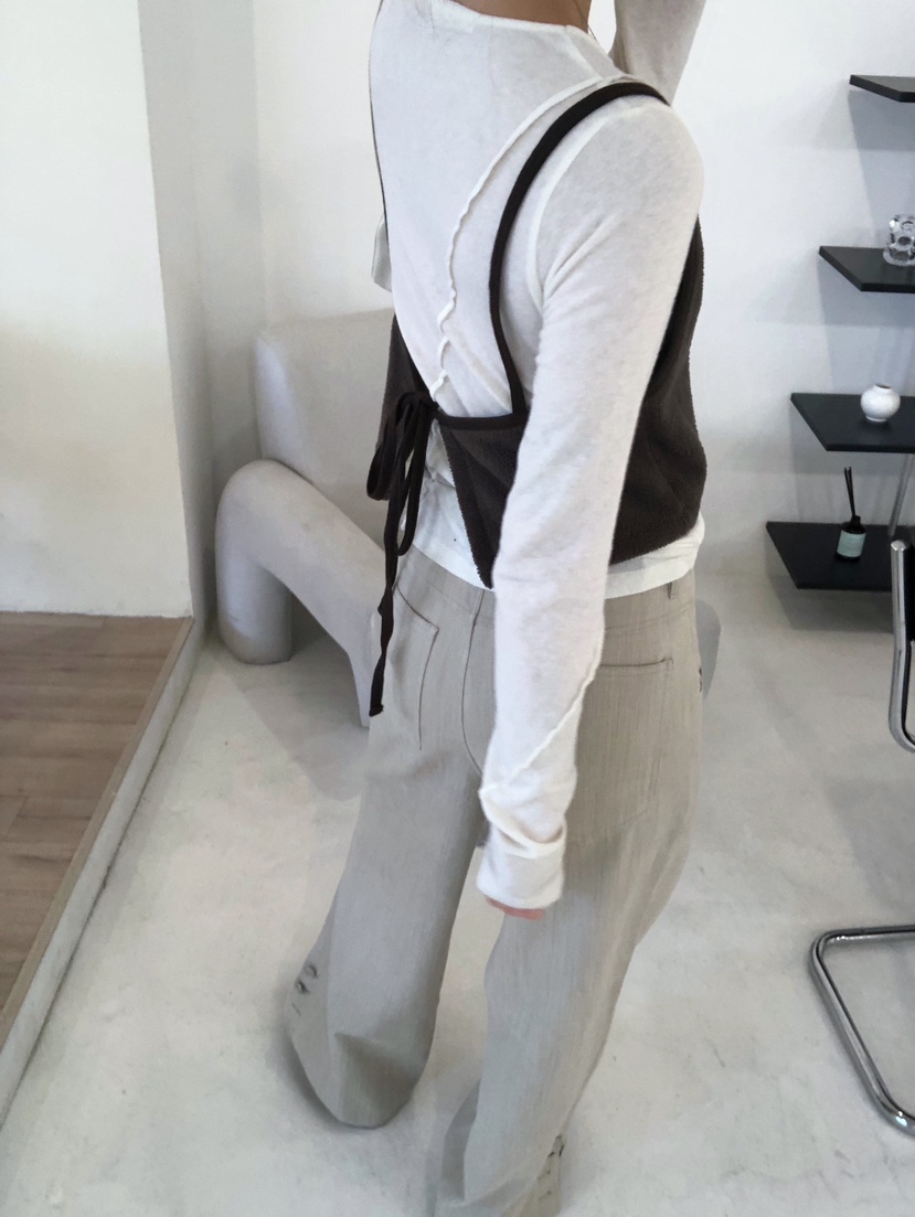 GLITTER東大門㊣代購女裝新款25秋冬人氣時尚吊帶背心不含內搭GLITTER吊帶/背心