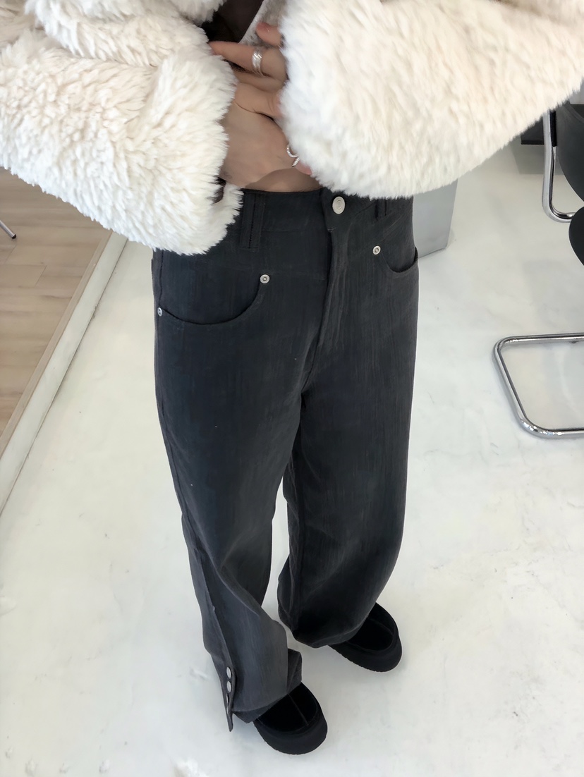 GLITTER韓國直郵㊣女裝新款真品休閑時尚推薦人氣25秋冬休閑褲GLITTER休閑褲