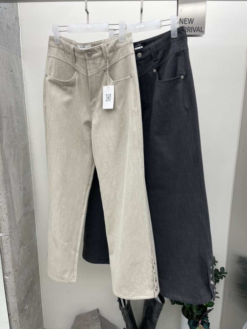 GLITTER韓國直郵㊣女裝新款真品休閑時尚推薦人氣25秋冬休閑褲GLITTER休閑褲