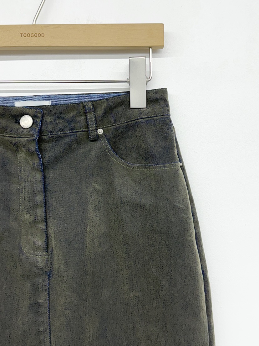 TOOGOOD東大門㊣實拍女裝新品推薦時尚25秋冬人氣休閑長裙絲絨TOOGOOD長裙