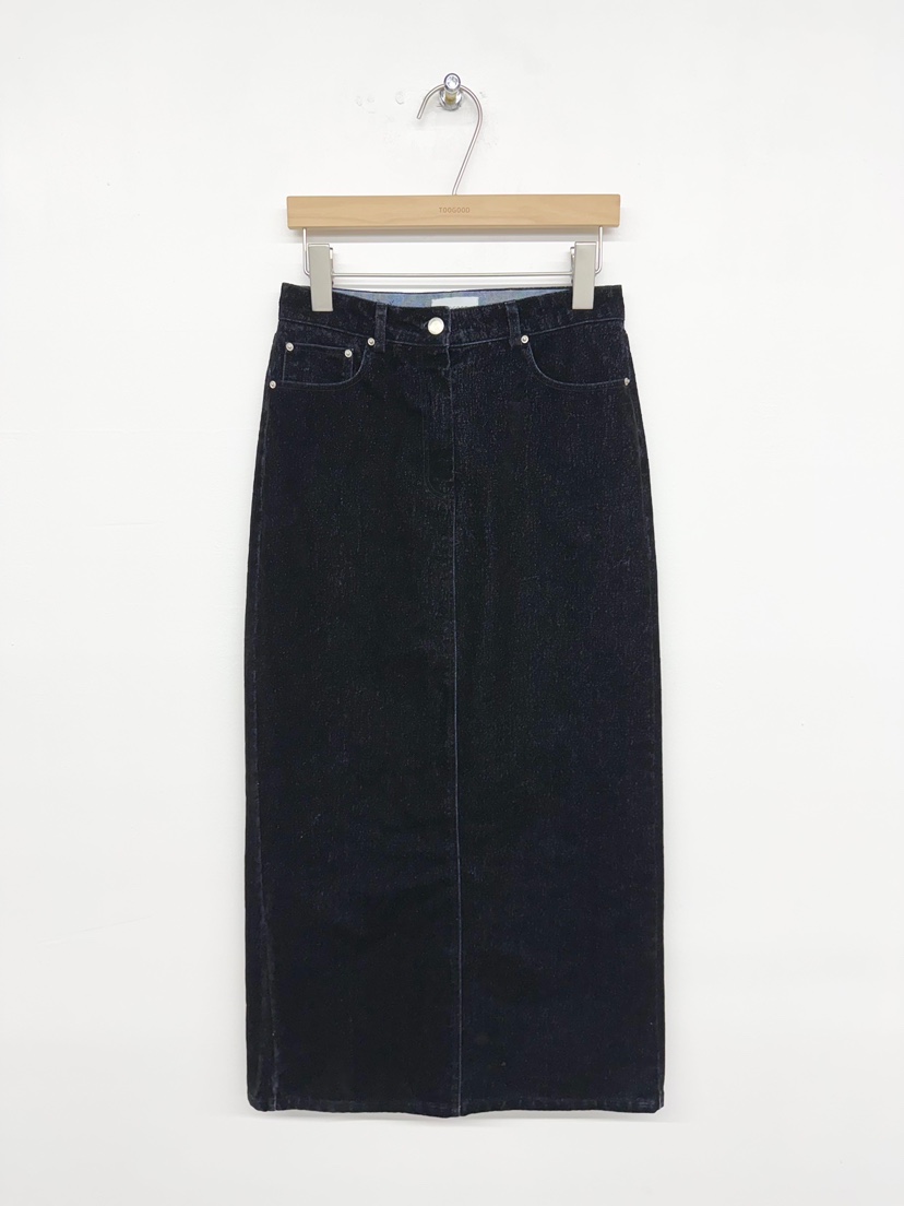 TOOGOOD東大門㊣實拍女裝新品推薦時尚25秋冬人氣休閑長裙絲絨TOOGOOD長裙圖色3