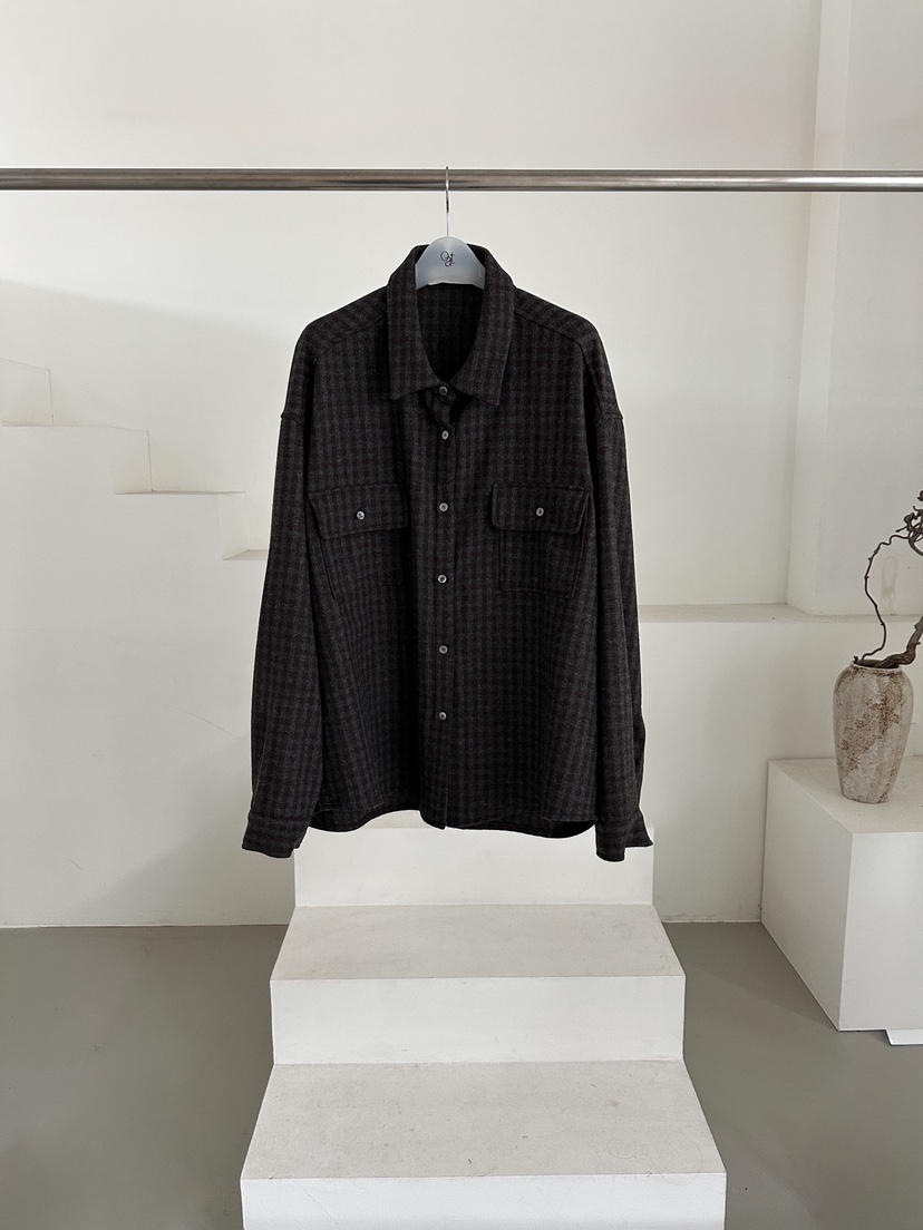 OATMEAL東大門㊣直郵女裝新款熱賣休閑25秋冬職業襯衫蕾絲衫OATMEAL襯衫/蕾絲衫圖色1