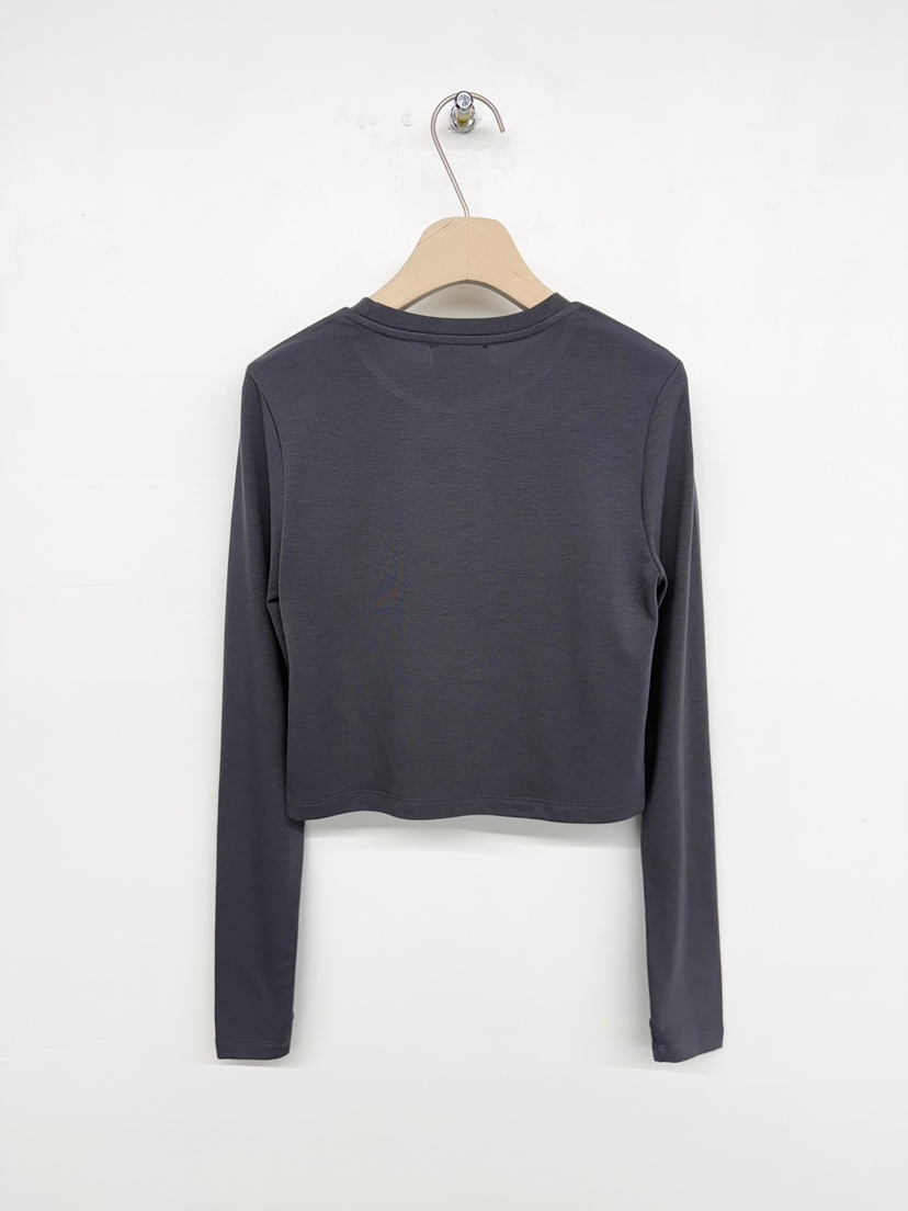 TOOGOOD韓國直郵㊣女士新款推薦熱賣休閑職業人氣長袖T恤紐扣TOOGOOD長袖T恤