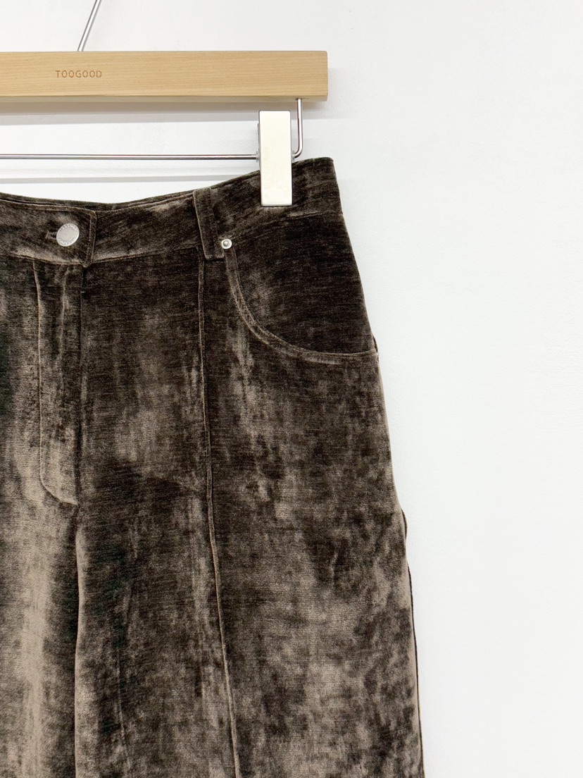 TOOGOOD東大門㊣實拍女士新款時尚推薦休閑人氣休閑褲天鵝絨TOOGOOD休閑褲