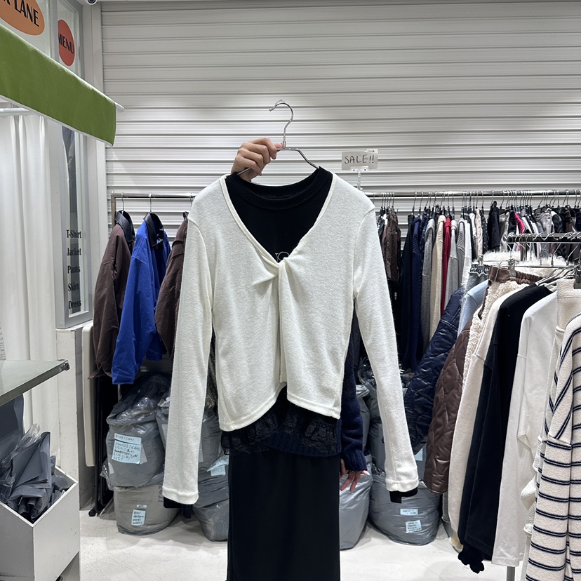 BRICKLANE東大門㊣直郵女士新款人氣休閑職業長袖T恤不含內搭BRICKLANE長袖T恤圖色1