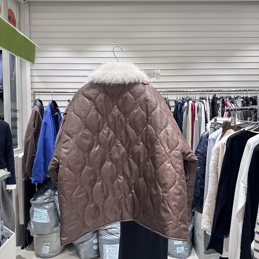 BRICKLANE東大門㊣直郵女士新款人氣時尚職業短款棉服絎縫棉BRICKLANE短款棉服