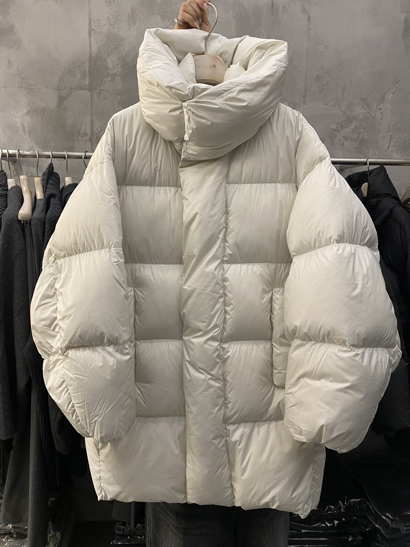 THE VETIVER-A韓國代購㊣女裝新品人氣推薦短款羽絨服鵝絨VETIVER短款羽絨服圖色1