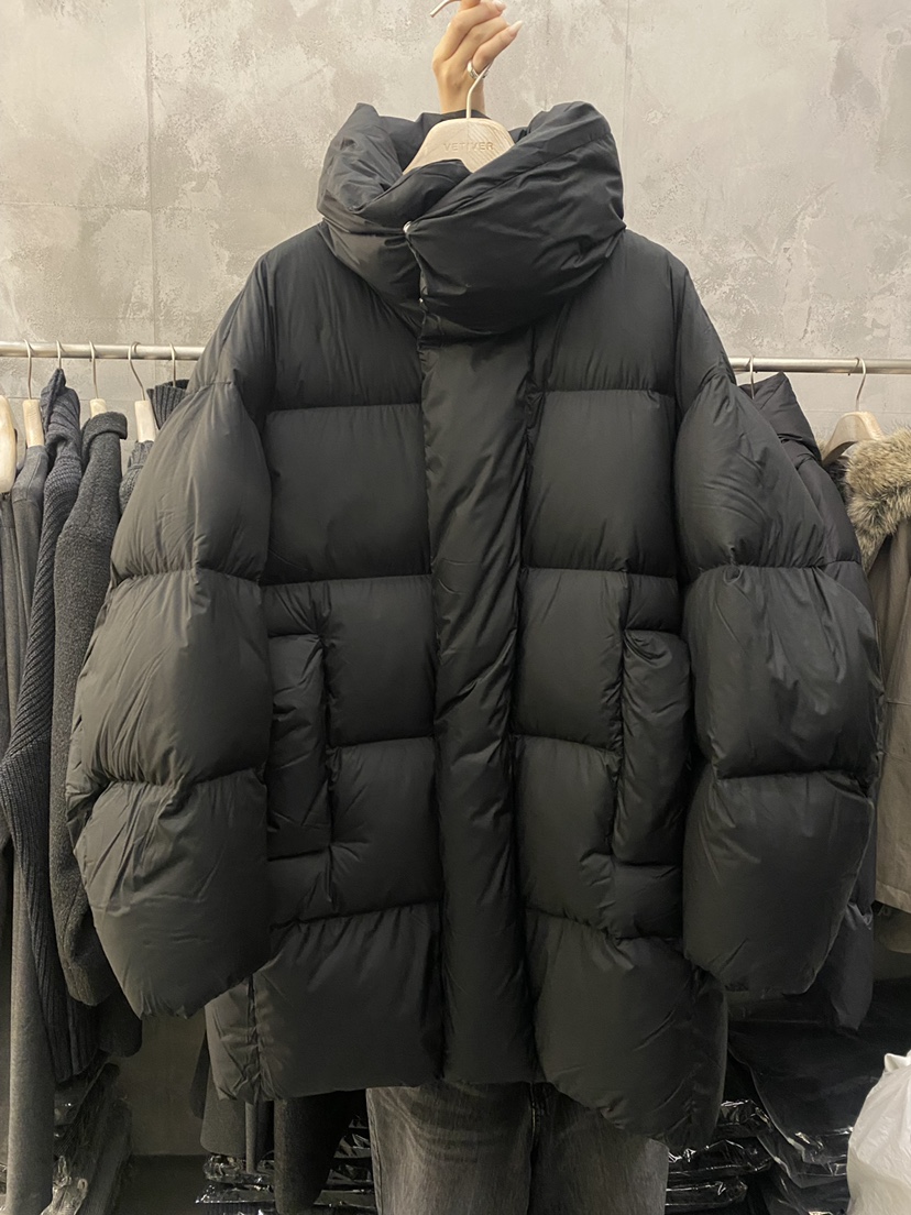 THE VETIVER-A韓國代購㊣女裝新品人氣推薦短款羽絨服鵝絨VETIVER短款羽絨服圖色2